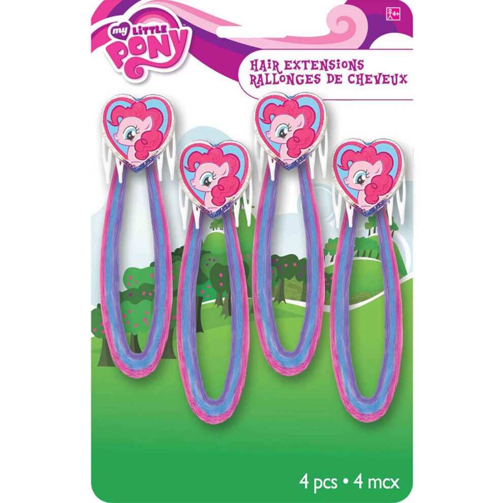 Amscan Unisex Hair Extension | My Little Pony Friendship Collection | Party Accessory