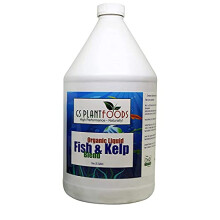 Omri-gecertificeerde viskelpmeststof van gS Plant Foods (1 gallon) - Orgaan