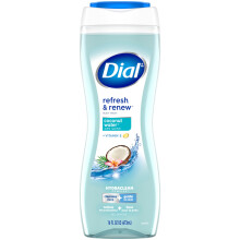 Dial Duschgel, Kokosvatten och Bambubladsextrakt, 16 Fl. Oz - 2 pk