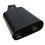 Stagg CB305BK Rock Cowbell for Drumset Black 5.5-Inch 3