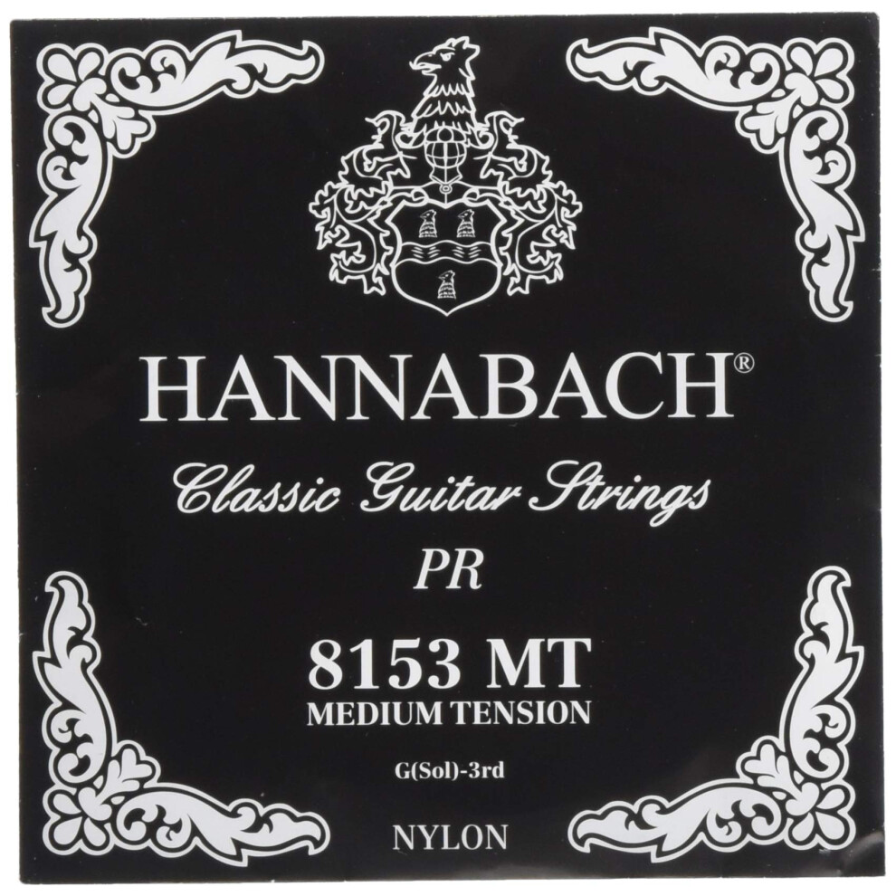 Hannabach Silver Series 815 Medium Tension Special Single G3 String Fo