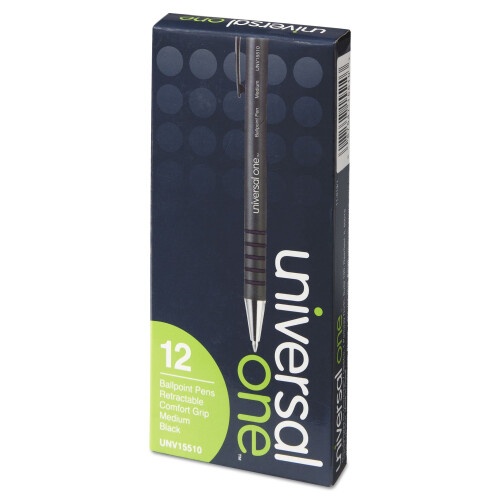 Universal Universal UNV15510 Στυλό Μηχανικό Μαύρο 1 mm - Μεσαίο, Μαύρο (1 Δωδεκάδα) 2