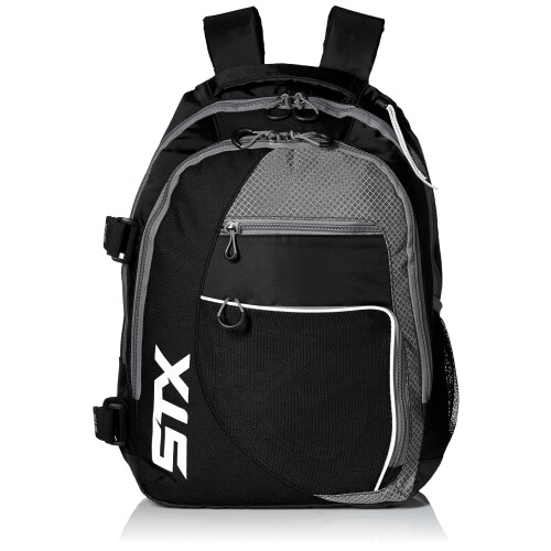 STX Lacrosse como BPSD BK/XX Sidewinder Lacrosse Backpack Black