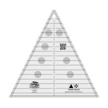 Creative Grids Triangle Squared Lineal 9-1/2in Quilt Lineal - CGRTMT2