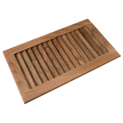 Whitecap 60710 Teak 16 x 918 x 34 Louvered Insert 34 Thick 2