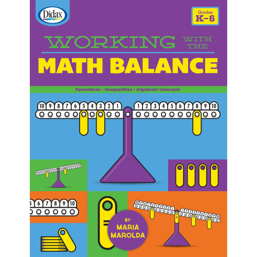 Didax Educational Resources Pracujac z Math Balance Book