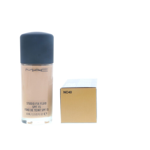 MAC MAC, Studio Fix Fluid SPF15 NC40 30ml1oz, 1 Fl Oz 2