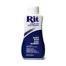 Tinte l   quido azul marino Rit Dyes, botella de 8 oz [Paquete de 4]