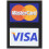 MasterCard/Visa Kreditkartenaufkleber (4er Pack) 1