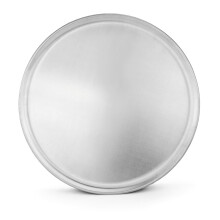 New Star Foodservice 51049 Restaurant-Grade aluminium Pizzapande Bageplade Coupe Style 16-tommer pakke med 6