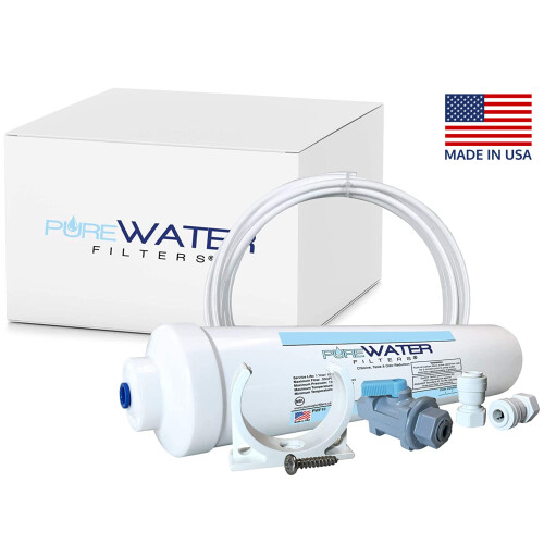 Inline Water Filter Kit for Refrigerators with Ice Makers 1