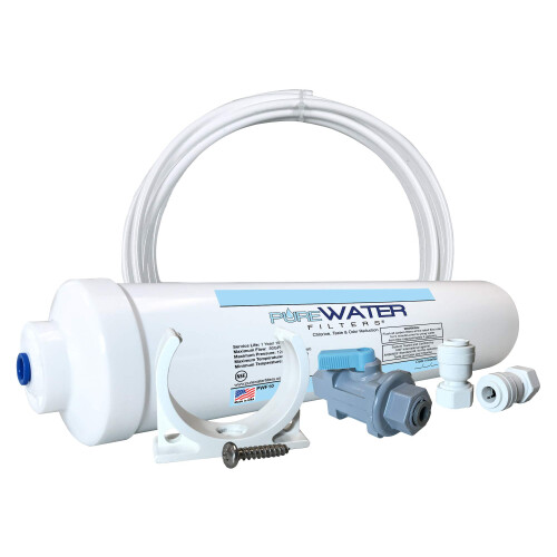 Inline Water Filter Kit for Refrigerators with Ice Makers