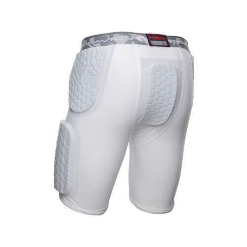 McDavid HEX Dual-Density Thudd Short  Dual-Density Pads for Thighs  HI 1
