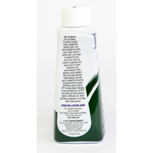 Rit Dye Liquid Dye  8 fl oz  Dark Green  24-Pack 2