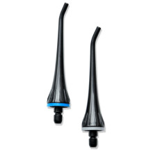 ToiletTree Products Poseidon Irigatore Orale Testine di Ricambio, Confezione Doppia (2 Testine), Nero