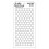 Stampers Anonymous Tim Holtz Στρώμα Στένσιλ, 4.125 x 8.5-Ιντσών, Κηρήθρα 2