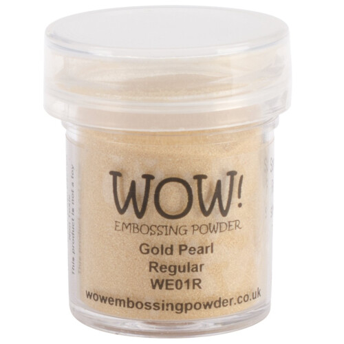 wow Wow prgling pulver 15 ml guldprla
