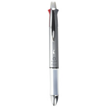 Pilot BKHDF1SF-S Dr. Grip 4+1, 4 Färg 0.7 mm Kulspetspenna & 0.5 mm Blyertspenna - Silver