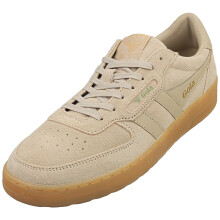 (8) Gola Hawk 86 Mens Casual Trainers in Bone