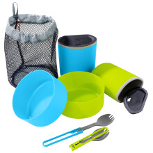 MSR 2-Person Camping Mess Kit Blue Green