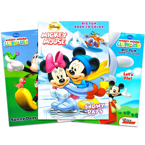 Sada omalov   nok Mickey Mouse (3 knihy) 1
