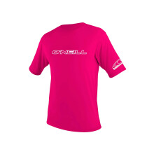 O'Neill Maglietta a Maniche Corte Protezione Solare Bambini Basic Skins, Watermelon, 6