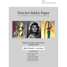 Hahnem hle Inkjet-Papier-Musterpaket, matt, strukturiert, 8,5 x 11 Zoll, 10 Blatt