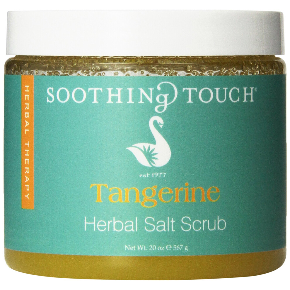 Ber-Fix Soothing Touch Herbal Salt Tangerine Scrub - 20 Oz