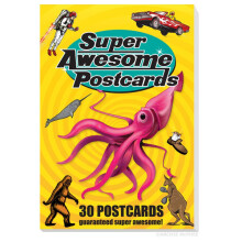 Tilbeh?r Super Awesome Postcard Book