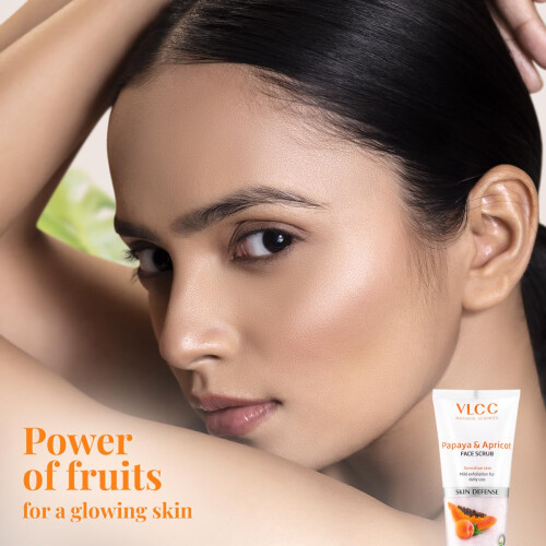 VLCC Papaya e Scrub de Face de Damasco (80gm) 2