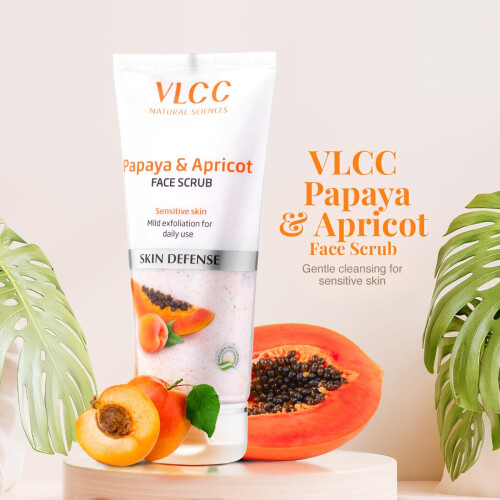 VLCC Papaya e Scrub de Face de Damasco (80gm) 1