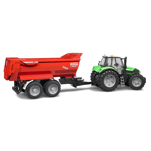 Bruder Bruder krampe tandem halvpipe tip trailer 2
