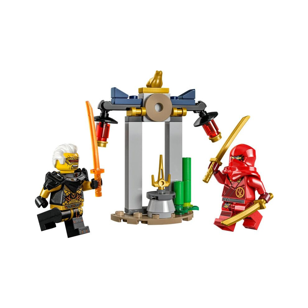 Lego Ninjago: Kai I Rapton's Temple Battle Polybag Z Dodatkowym Czerwonym Cape 30650-image