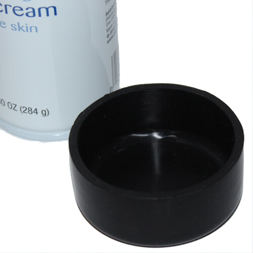 Rust-Oleum Rust-O-Less | Stops Shaving Cream Can Rust | Black | Regular-Gel Sized 2
