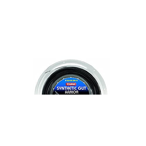 Tourna Synthetic Gut Armor 16G String Reel  Black 1