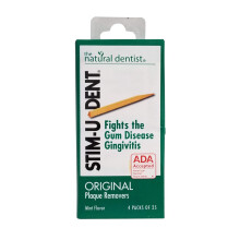 Stim-u-dent Plaque Removers Mint 25 Ea (4 Pack)