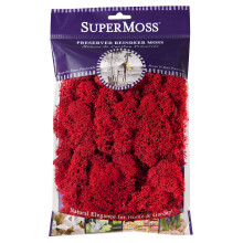 Supermoss 7 59834 25122 4 Moss 80,75 kubik tomme (in3) taske (appx. 2oz) r?d