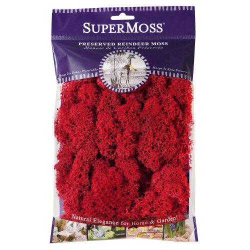 SuperMoss 7 59834 25122 4 Μοσχοκάρυδο, 80.75 κυβικά ίντσες (in3) Σακούλα (περίπου 2oz), Κόκκινο