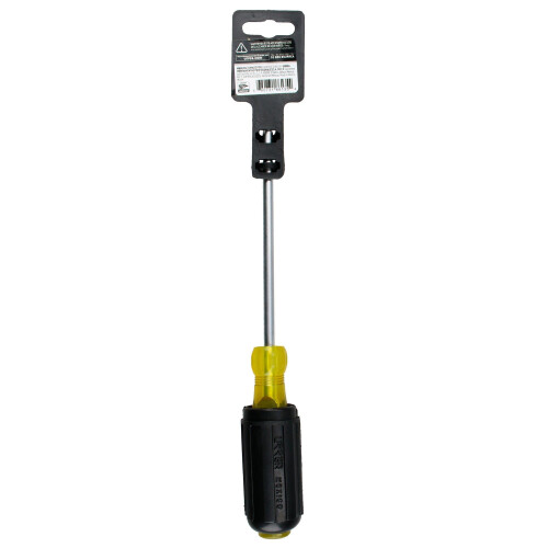URREA Slotted Screwdriver - 1/4  Tip Flat Head Driver with 6  Long Rou 2