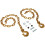 Fulton Fulton 49150 Safety Chain Kit s?lv sort 2