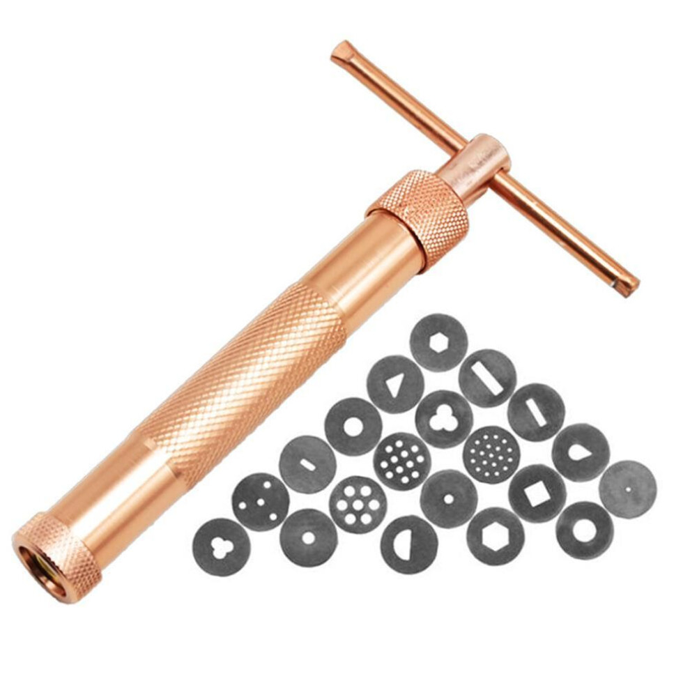 (as the picture) High Quality Clay Extruders Clay Sugar Paste Extruder Sculpture Machine Gun Fondant Cake Sculpture Polymer Tool