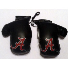 Fremont Die NCAA Alabama Crimson Tide 4"""" Mini-Boxhandschuhe, 4"""" Schwarz/Teamfarben