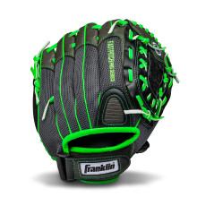Gant de Softball Franklin Sports Filles - Gant Fastpitch + Slowpitch - Vert - Droitier Adulte + Jeune
