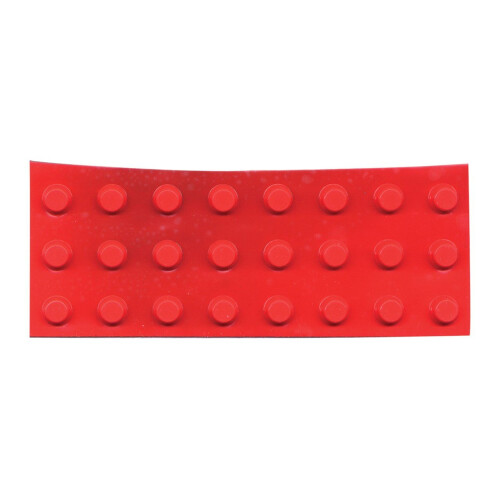 Bump prickar - liten orange fluorescerande runda
