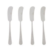Towle Living Expressions Cheese spreder S s?t med 4 rustfrit st?l -