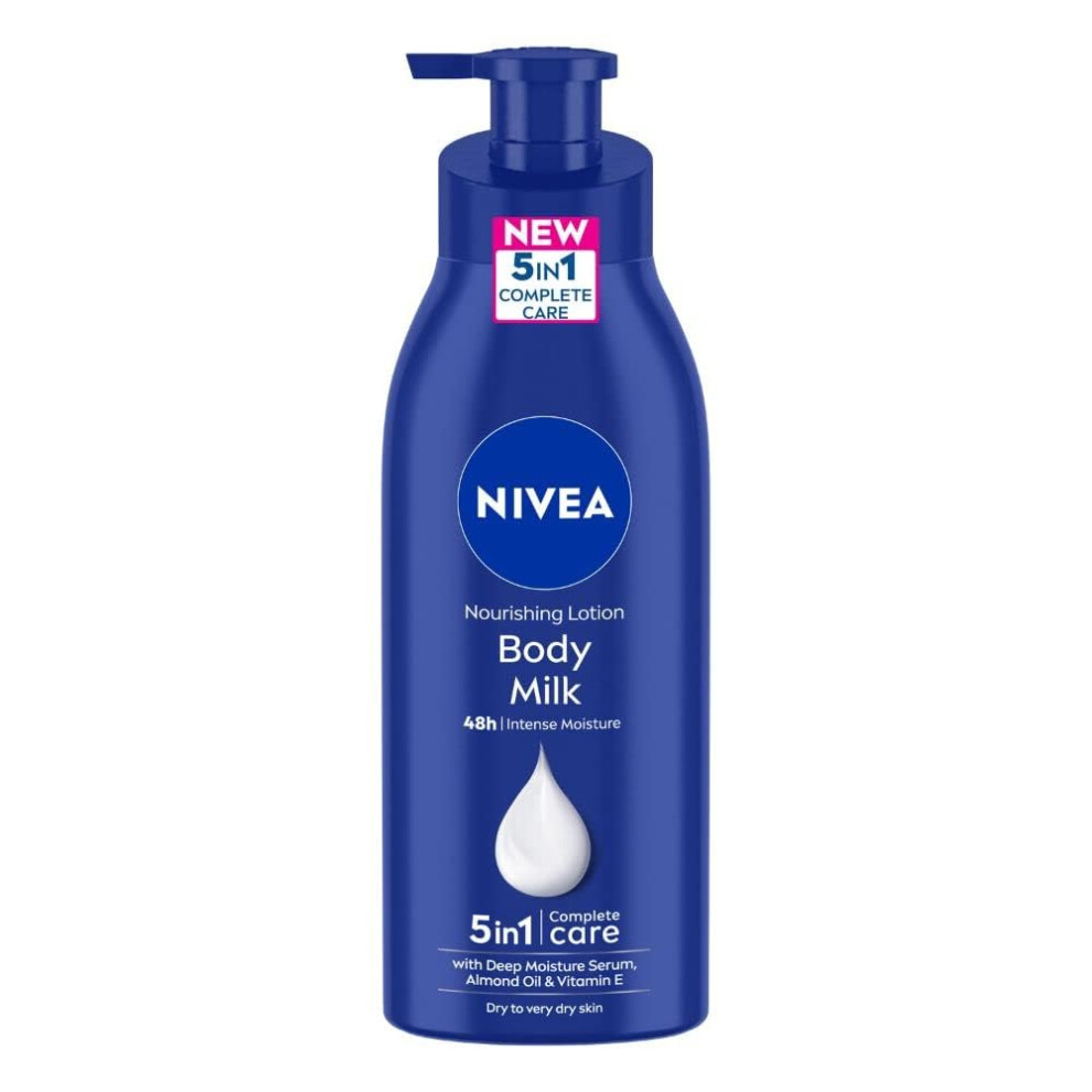 Nivea Nourishing Lotion Body Milk Richly Caring For Very Dry Skin 400Ml