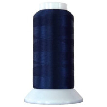 Superior Threads Bottom Line 2-draads 60-gewicht polyester borduur- en quiltnaaigaren - 3000 yard kegel (#609 donkerblauw)