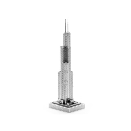 Fascinations Metal Earth Premium Series Willis Tower 3D Μεταλλικό Μοντέλο 2