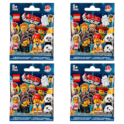 LEGO LEGO Minifigures - Η Ταινία Σειρά 71004 (Τέσσερις Τυχαίες Συσκευασίες)