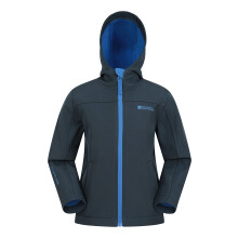 Mountain Warehouse Exodus Kids Softshell Jacket With Hood - girls Boys